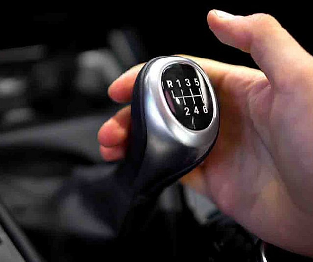 Photo of car shifter for transmission